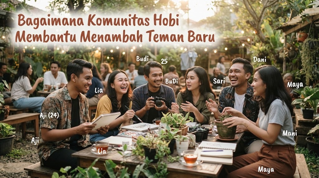 Bagaimana Komunitas Hobi Membantu Menambah Teman Baru