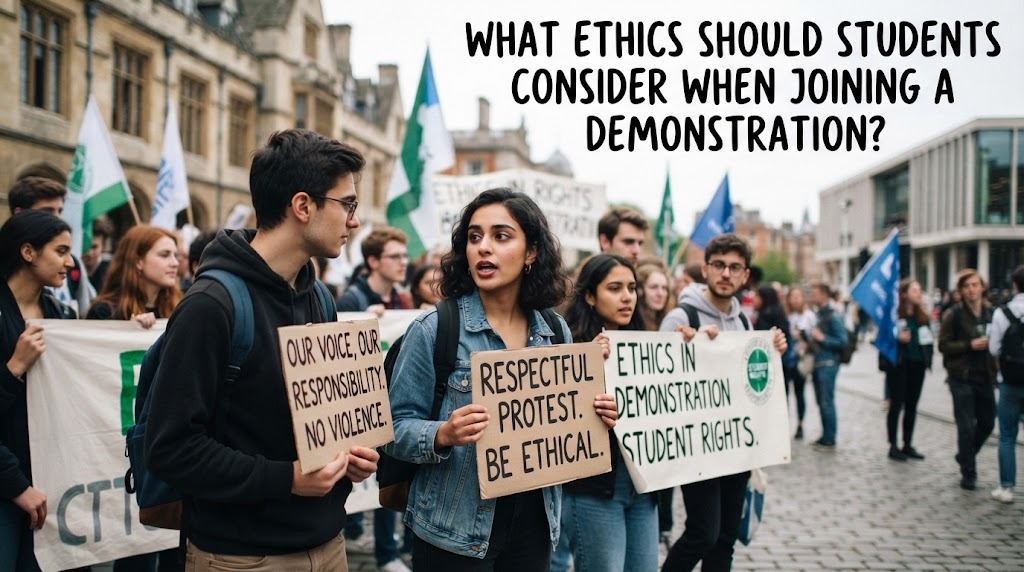 What Ethics Should Students Consider When Joining a Demonstration?