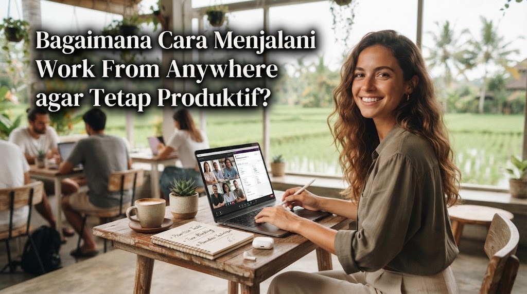 Bagaimana Cara Menjalani Work From Anywhere agar Tetap Produktif?