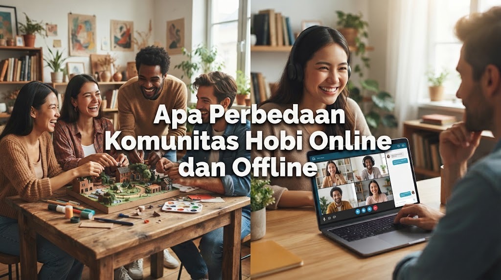 Apa Perbedaan Komunitas Hobi Online dan Offline