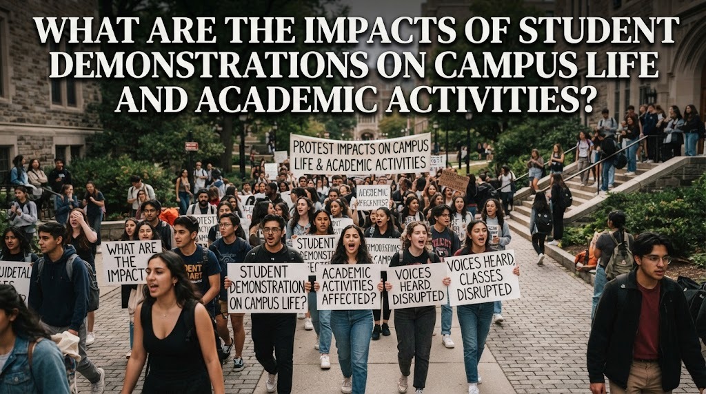 What Are the Impacts of Student Demonstrations on Campus Life and Academic Activities?