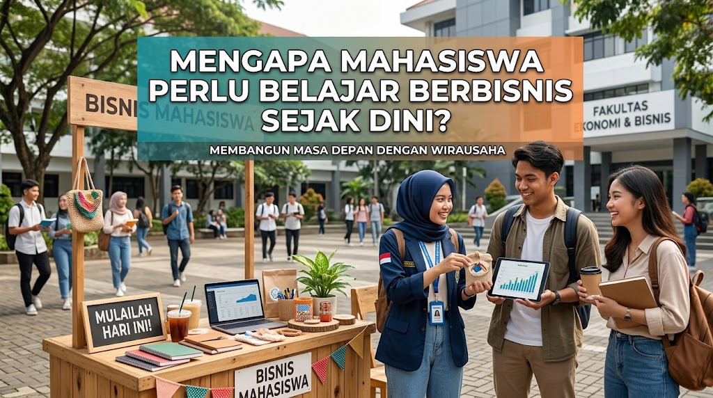 Mengapa Mahasiswa Perlu Belajar Berbisnis Sejak Dini?