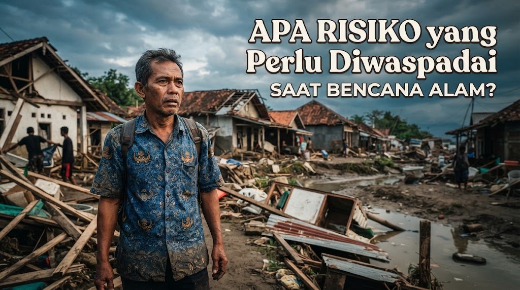 Apa Risiko yang Perlu Diwaspadai Saat Bencana Alam?