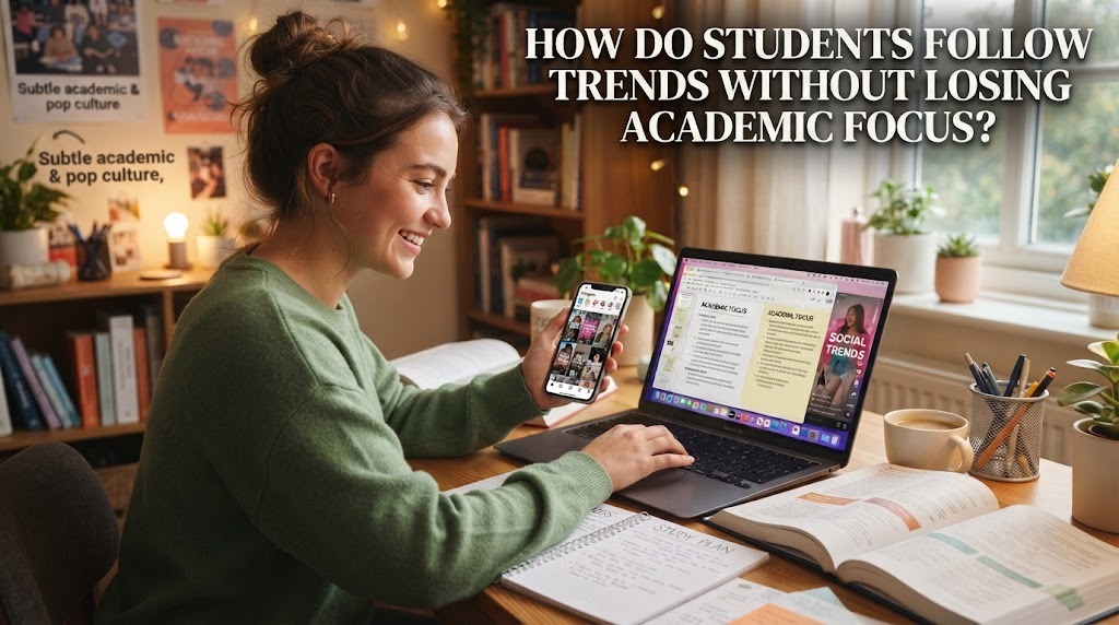 How Do Students Follow Trends Without Losing Academic Focus?