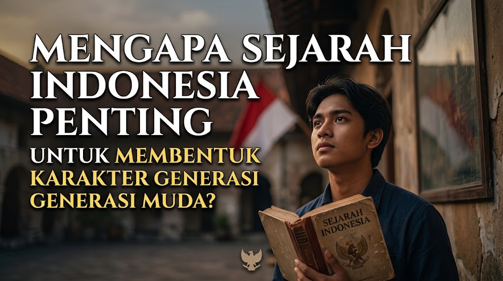 Mengapa Sejarah Indonesia Penting untuk Membentuk Karakter Generasi Muda?