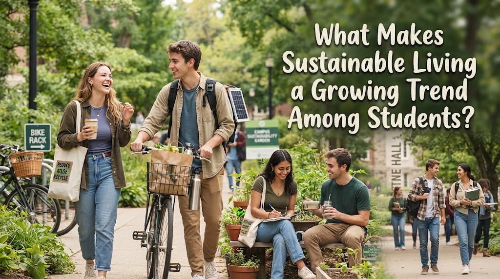 What Makes Sustainable Living a Growing Trend Among Students?