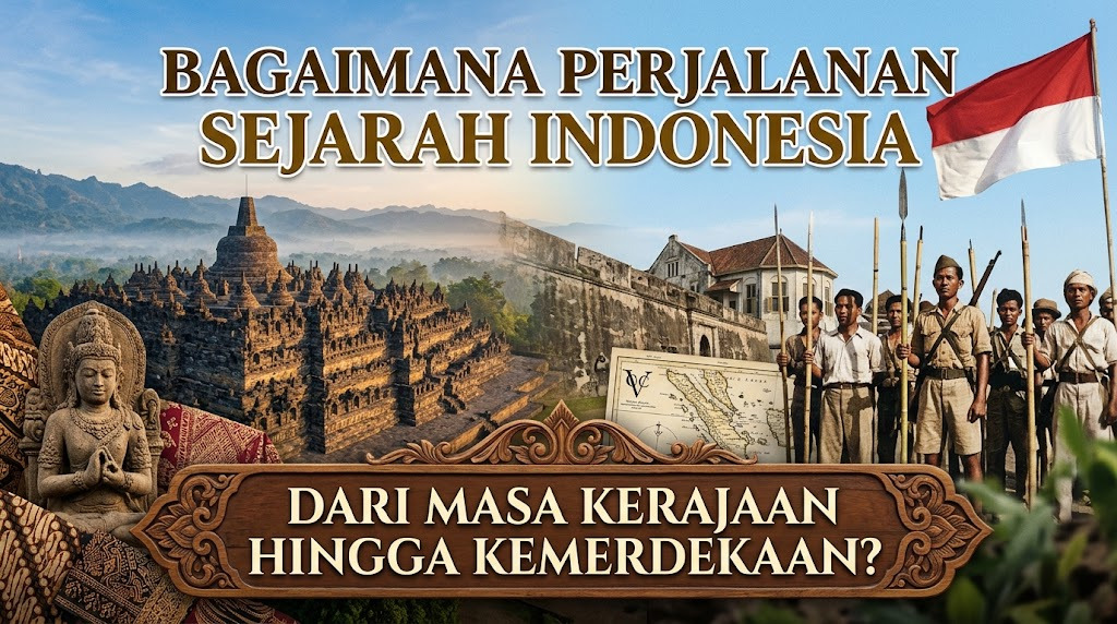 Bagaimana Perjalanan Sejarah Indonesia dari Masa Kerajaan hingga Kemerdekaan?