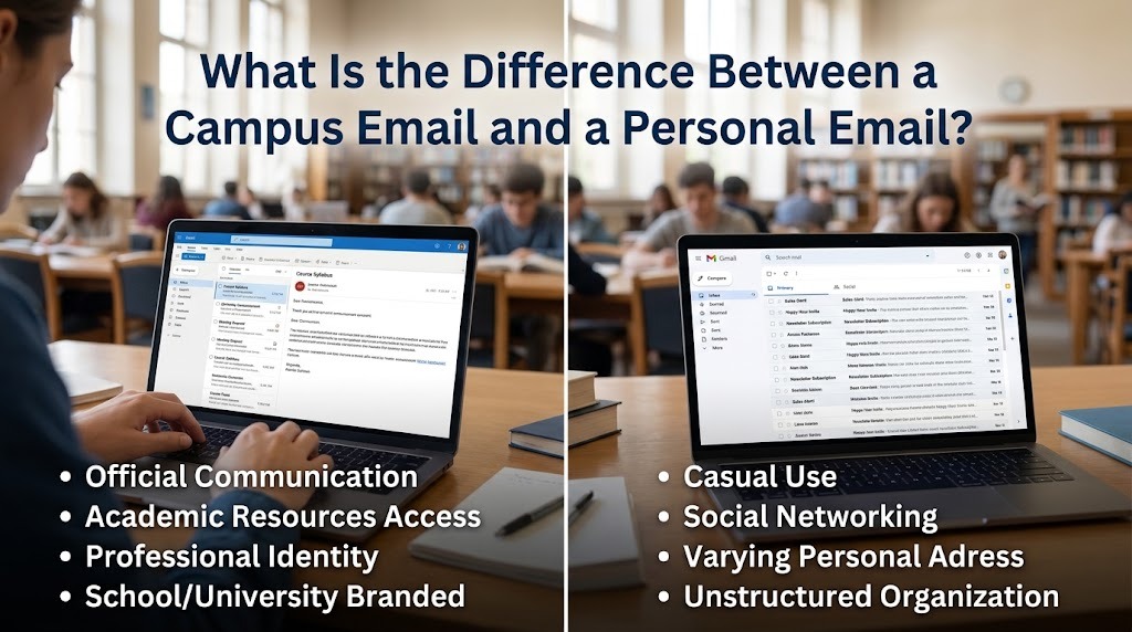 What Is the Difference Between a Campus Email and a Personal Email?