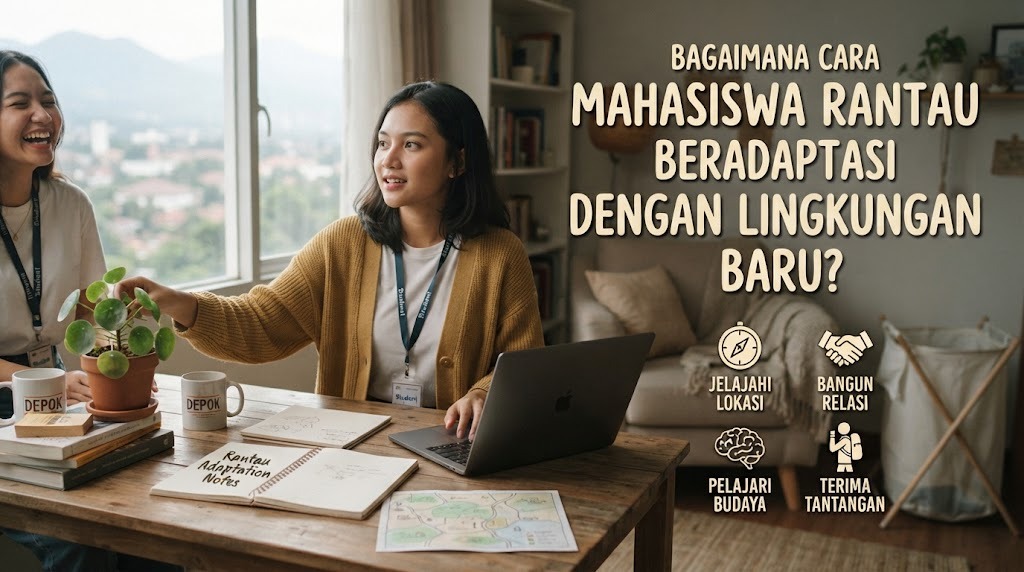 Bagaimana Cara Mahasiswa Rantau Beradaptasi Dengan Lingkungan Baru?