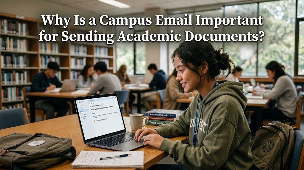 Why Is a Campus Email Important for Sending Academic Documents?