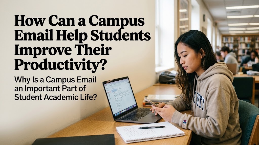 How Can Students Use a Campus Email to Improve Their Productivity?