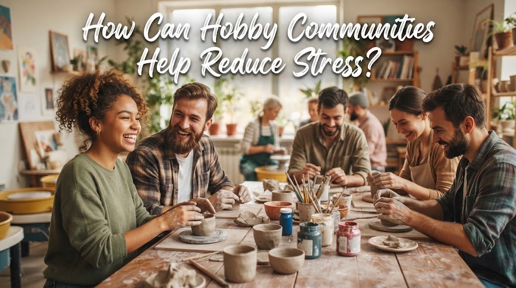 How Can Hobby Communities Help Reduce Stress?