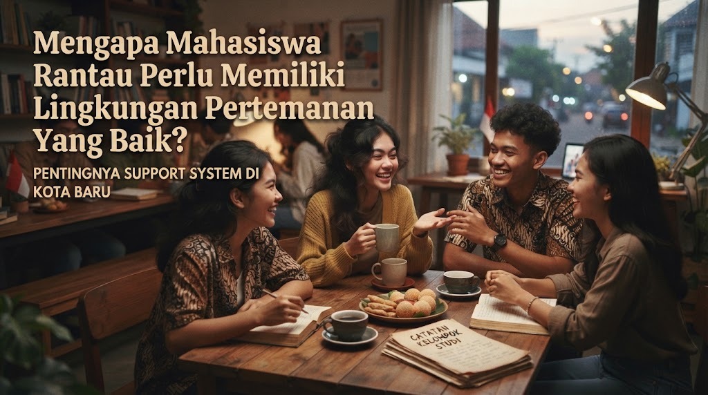 Mengapa Mahasiswa Rantau Perlu Memiliki Lingkungan Pertemanan Yang Baik?