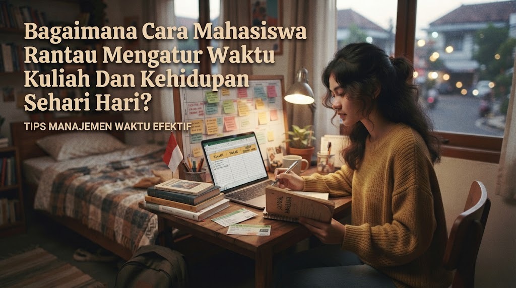 Bagaimana Cara Mahasiswa Rantau Mengatur Waktu Kuliah Dan Kehidupan Sehari Hari?