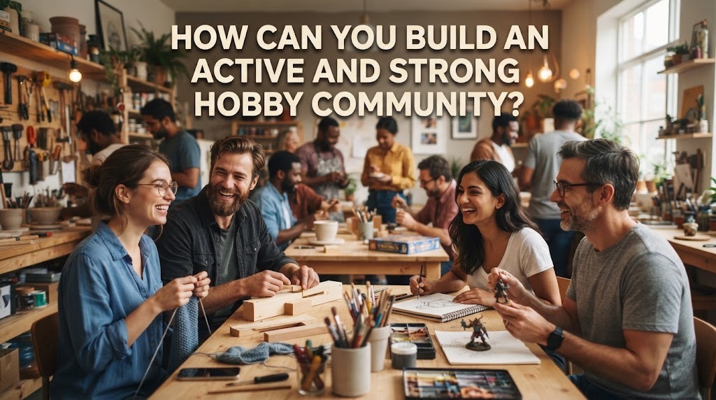 How Can You Build an Active and Strong Hobby Community?