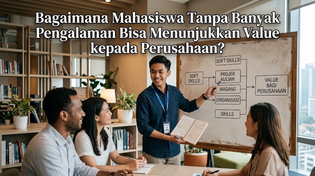 Bagaimana Mahasiswa Tanpa Banyak Pengalaman Bisa Menunjukkan Value kepada Perusahaan?