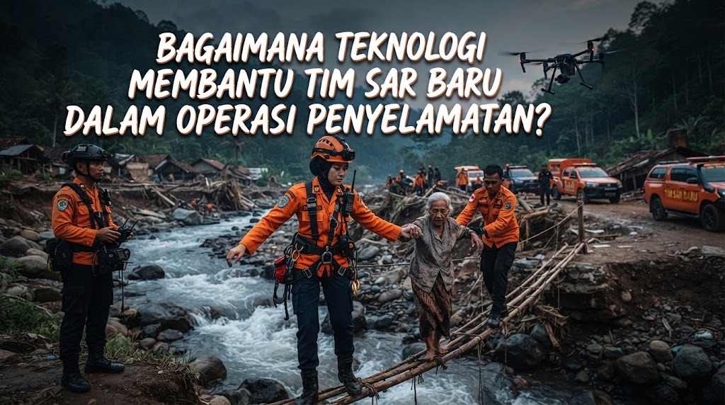 Bagaimana Teknologi Membantu Tim SAR Baru dalam Operasi Penyelamatan?