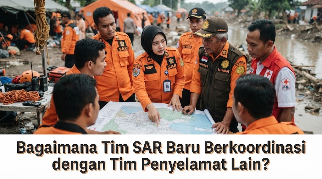 Bagaimana Tim SAR Baru Berkoordinasi dengan Tim Penyelamat Lain?