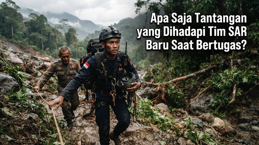 Apa Saja Tantangan yang Dihadapi Tim SAR Baru Saat Bertugas?