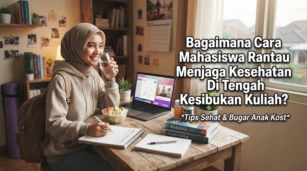 Bagaimana Cara Mahasiswa Rantau Menjaga Kesehatan Di Tengah Kesibukan Kuliah?