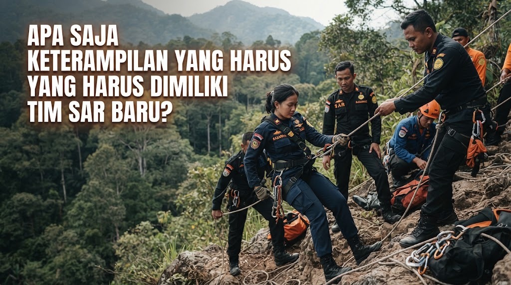 Apa Saja Keterampilan yang Harus Dimiliki Tim SAR Baru?