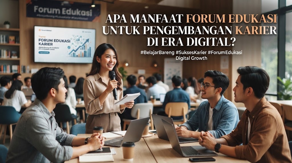 Apa Manfaat Forum Edukasi untuk Pengembangan Karier di Era Digital?