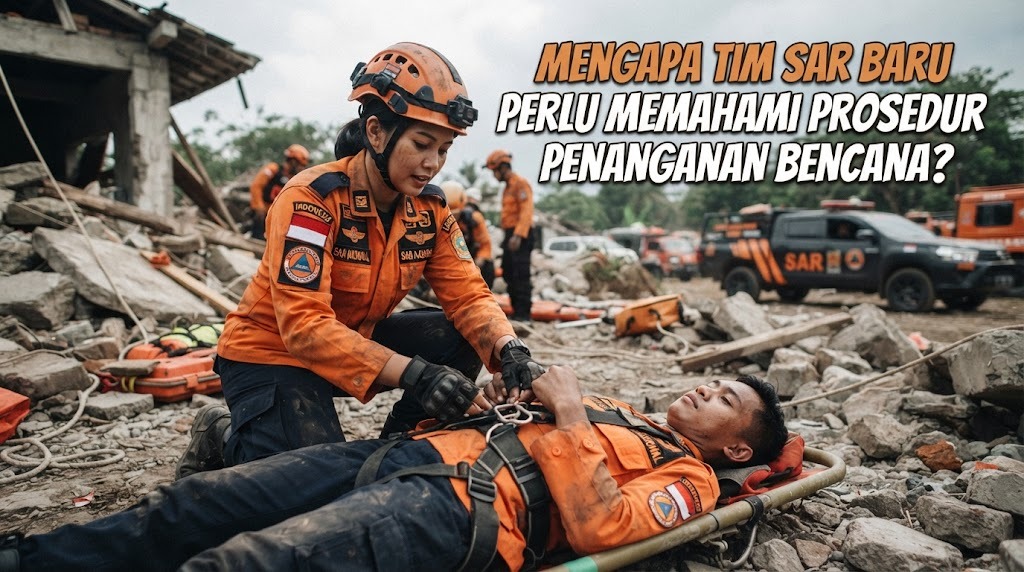 Mengapa Tim SAR Baru Perlu Memahami Prosedur Penanganan Bencana?
