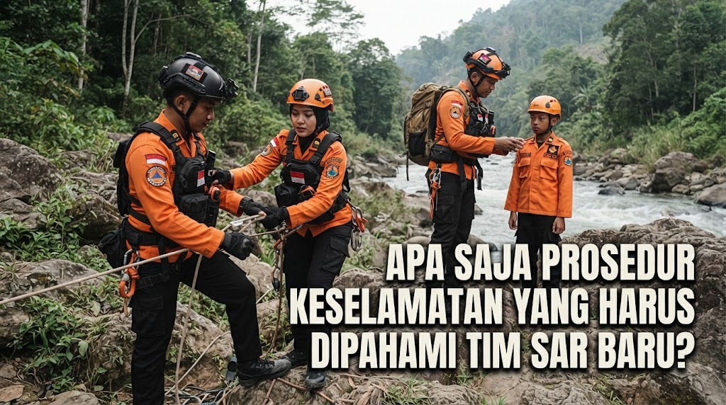 3. Apa Saja Prosedur Keselamatan yang Harus Dipahami Tim SAR Baru?