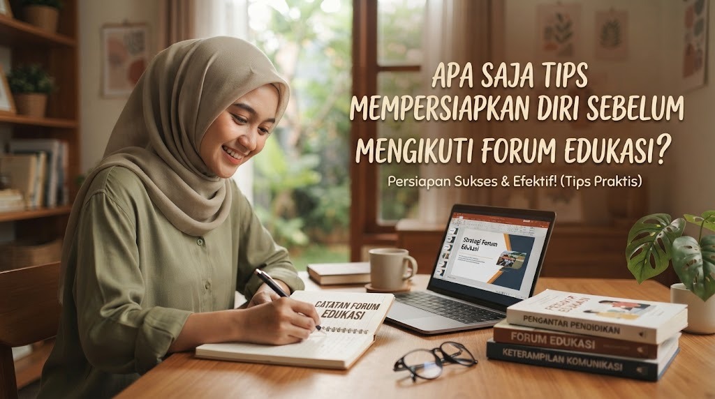Apa Saja Tips Mempersiapkan Diri Sebelum Mengikuti Forum Edukasi?