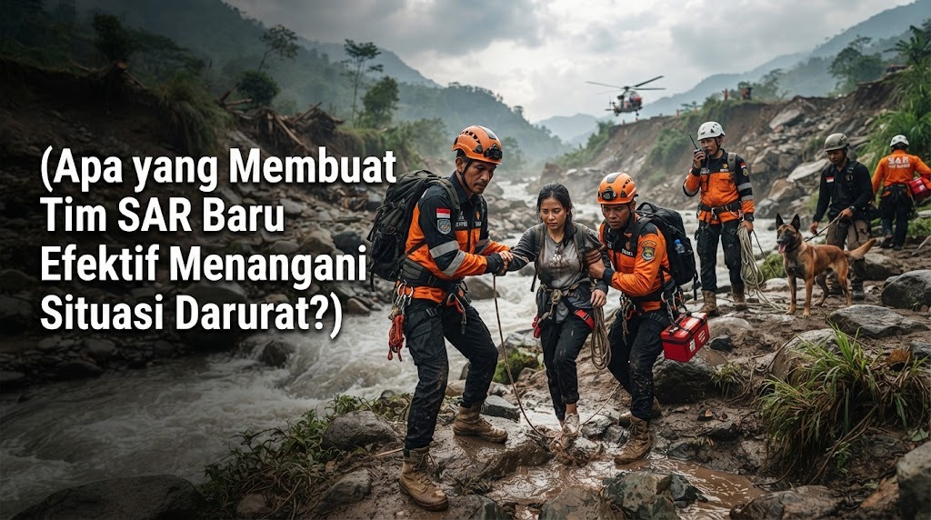 Apa yang Membuat Tim SAR Baru Efektif Menangani Situasi Darurat?