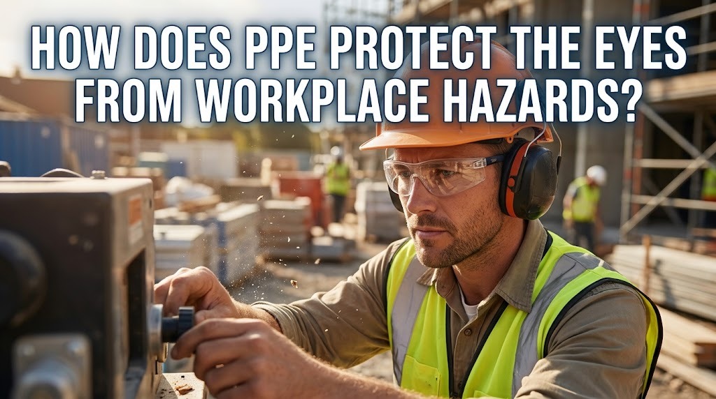 How Does PPE Protect the Eyes from Workplace Hazards?