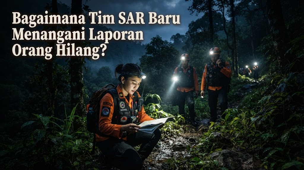 Bagaimana Tim SAR Baru Menangani Laporan Orang Hilang?