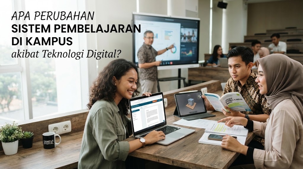Apa Perubahan Sistem Pembelajaran di Kampus akibat Teknologi Digital?