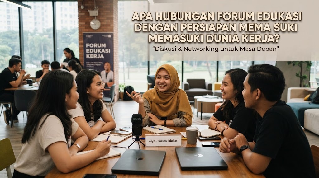 Apa Hubungan Forum Edukasi dengan Persiapan Memasuki Dunia Kerja?
