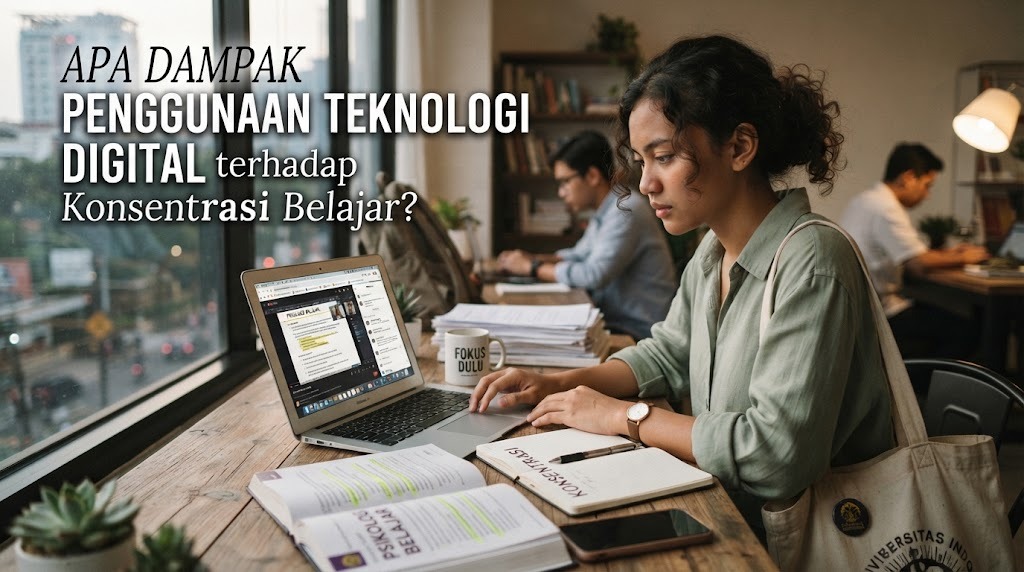Apa Dampak Penggunaan Teknologi Digital terhadap Konsentrasi Belajar?