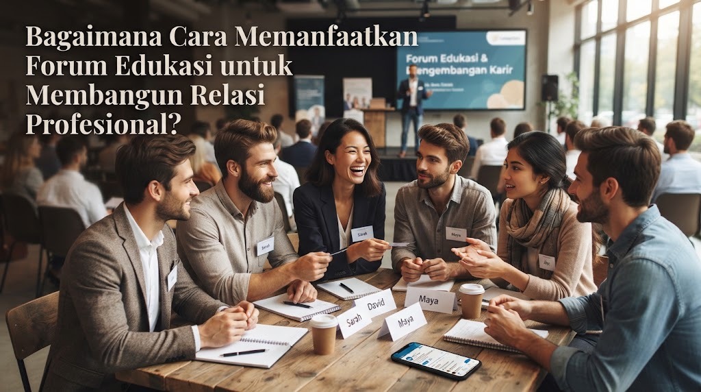 Bagaimana Cara Memanfaatkan Forum Edukasi Untuk Membangun Relasi Profesional?