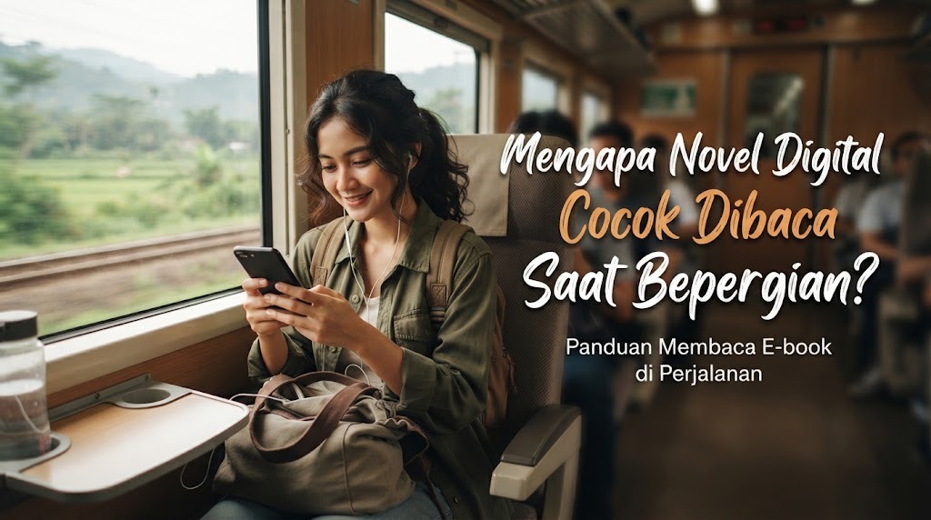 Mengapa Novel Digital Cocok Dibaca Saat Bepergian?