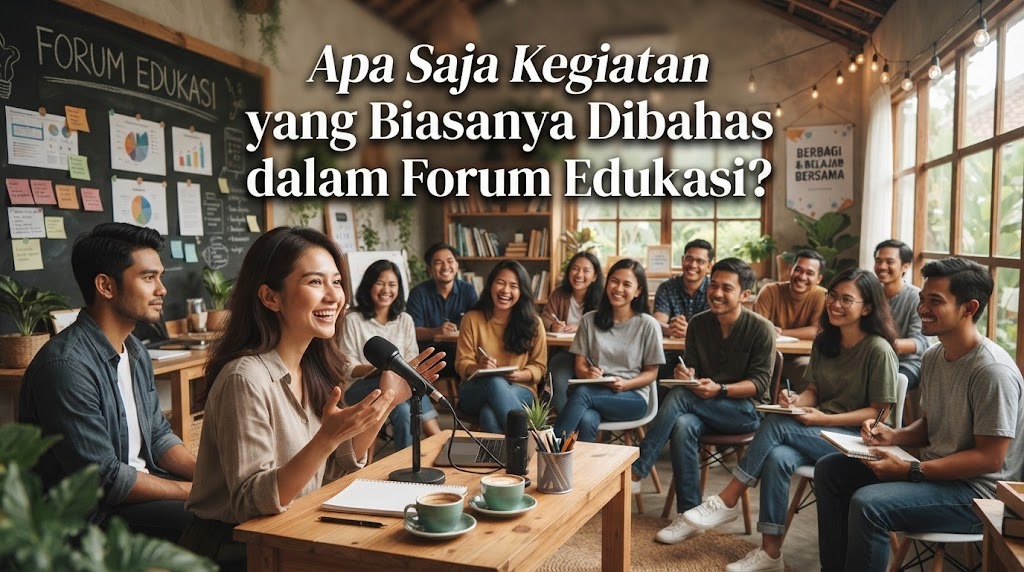 Apa Saja Kegiatan yang Biasanya Dibahas dalam Forum Edukasi?