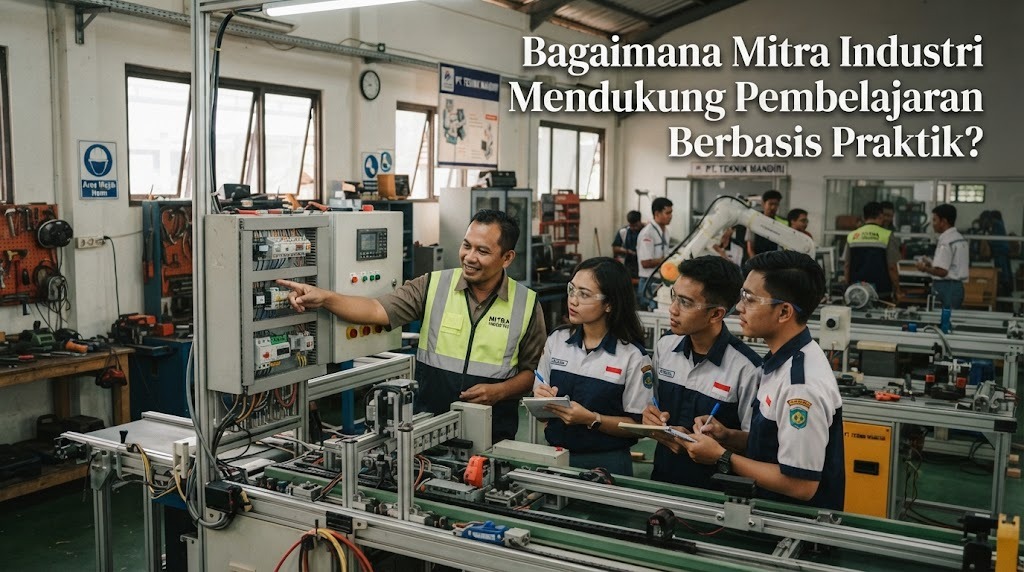 Bagaimana Mitra Industri Mendukung Pembelajaran Berbasis Praktik?