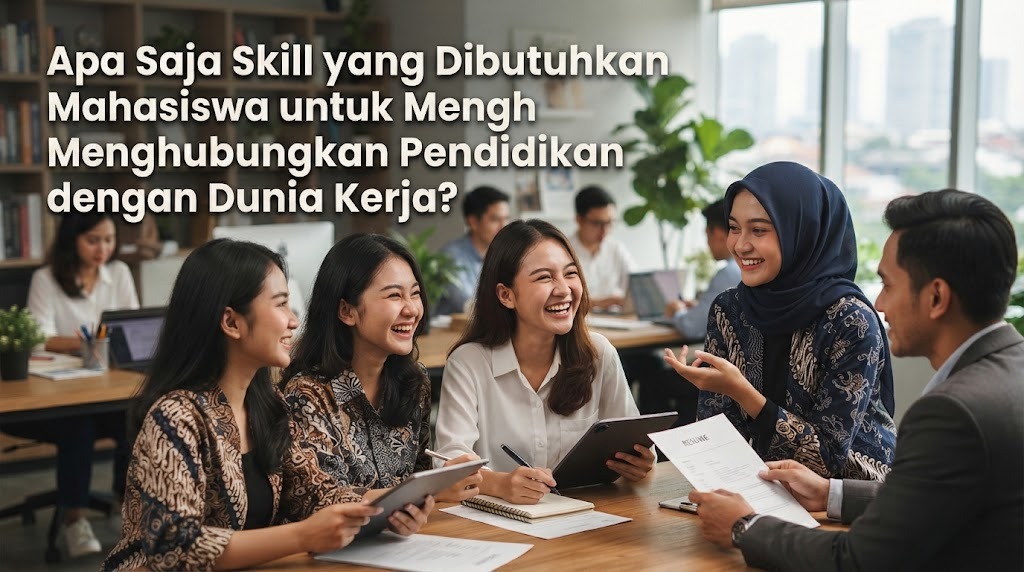 Apa Saja Skill yang Dibutuhkan Mahasiswa untuk Menghubungkan Pendidikan dengan Dunia Kerja?