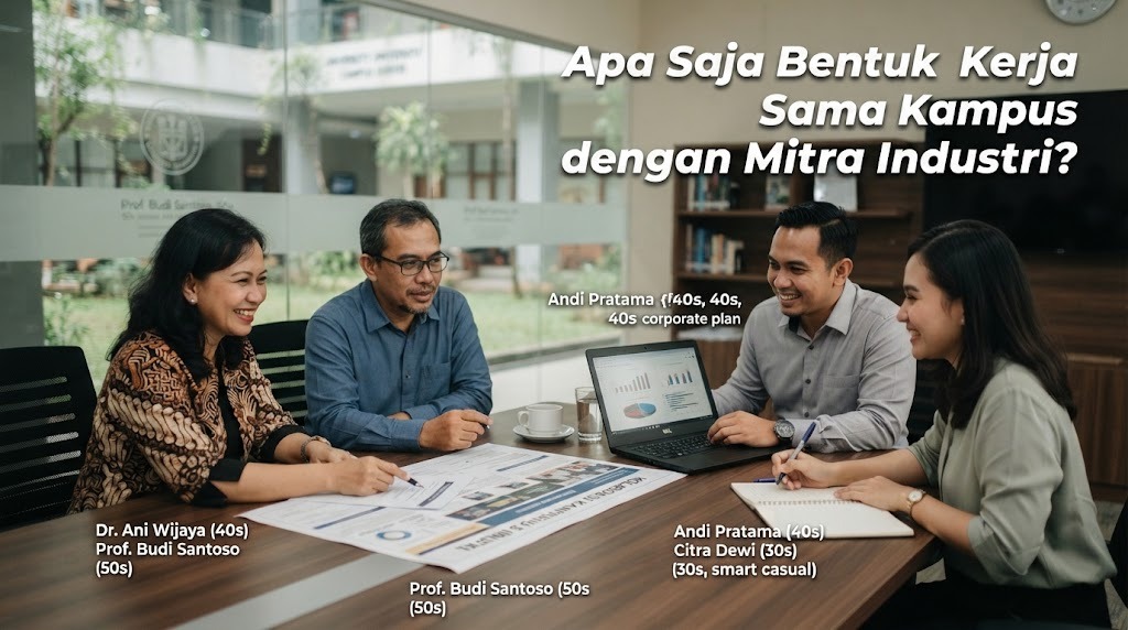 Apa Saja Bentuk Kerja Sama Kampus dengan Mitra Industri?