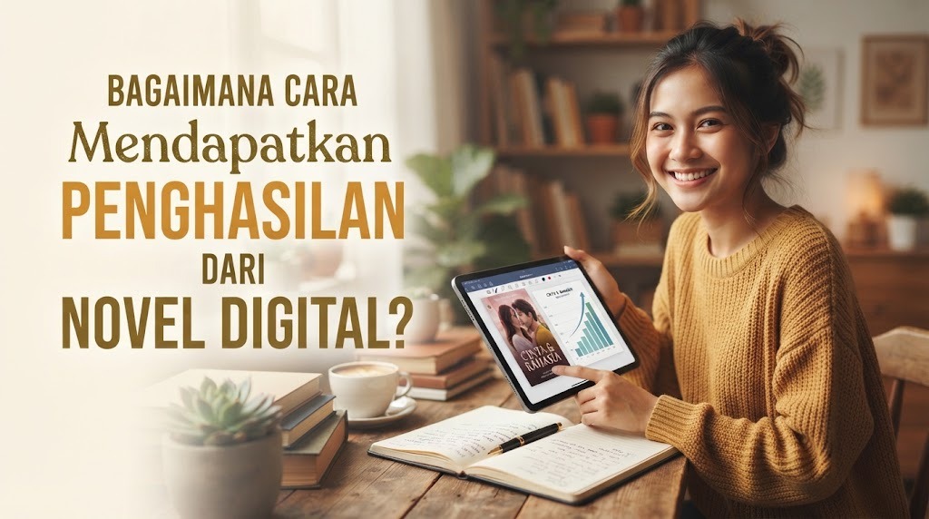 Bagaimana Cara Mendapatkan Penghasilan dari Novel Digital?