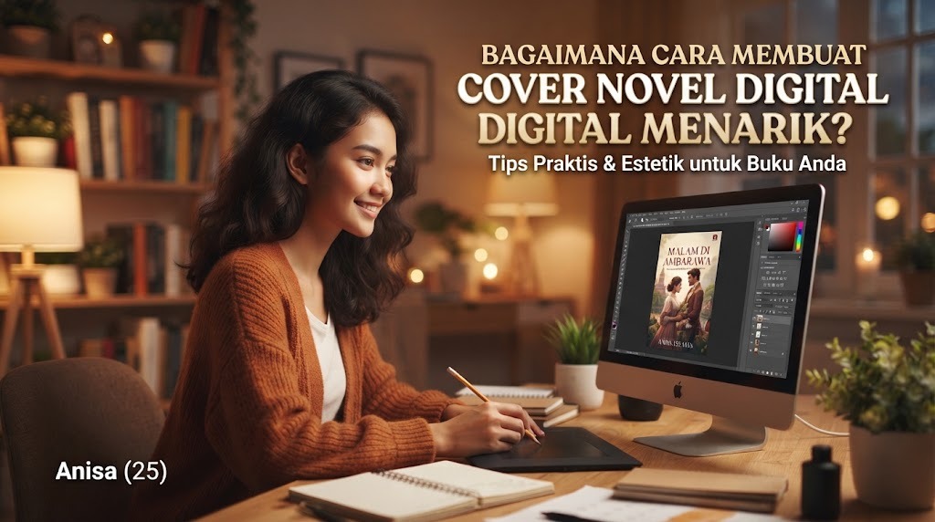 Bagaimana Cara Membuat Cover Novel Digital Menarik?