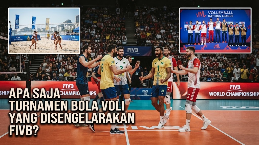 Apa Saja Turnamen Bola Voli Yang Diselenggarakan FIVB?