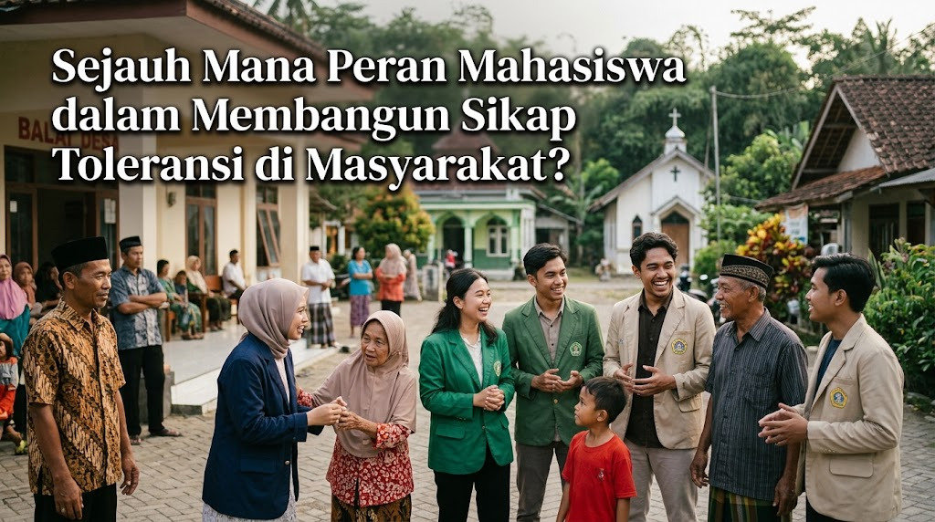 Sejauh Mana Peran Mahasiswa dalam Membangun Sikap Toleransi di Masyarakat?
