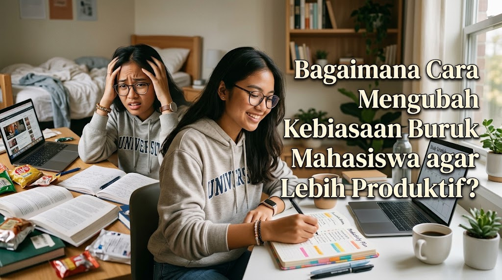 Bagaimana Cara Mengubah Kebiasaan Buruk Mahasiswa agar Lebih Produktif?