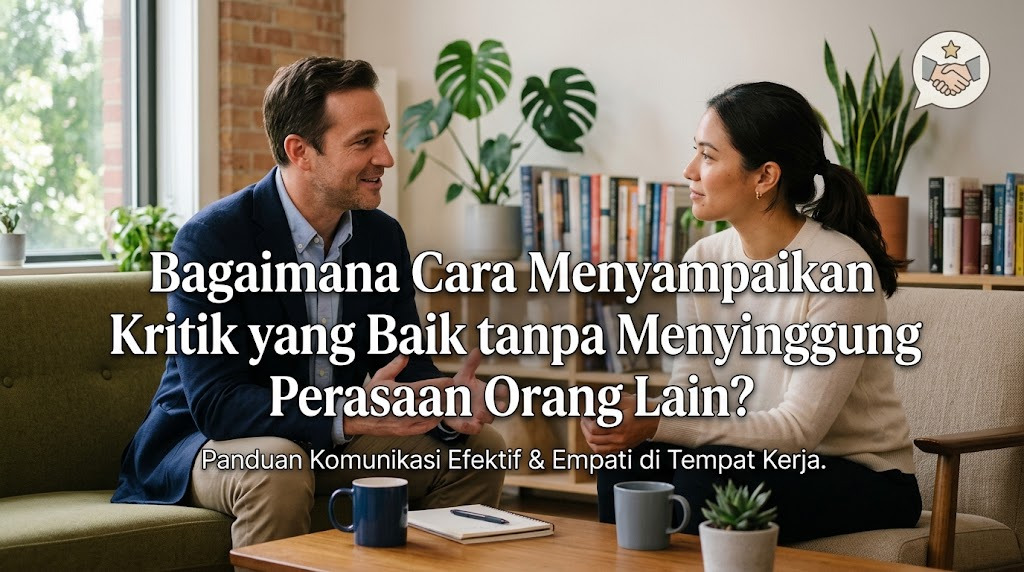 Bagaimana Cara Menyampaikan Kritik yang Baik tanpa Menyinggung Perasaan Orang Lain?