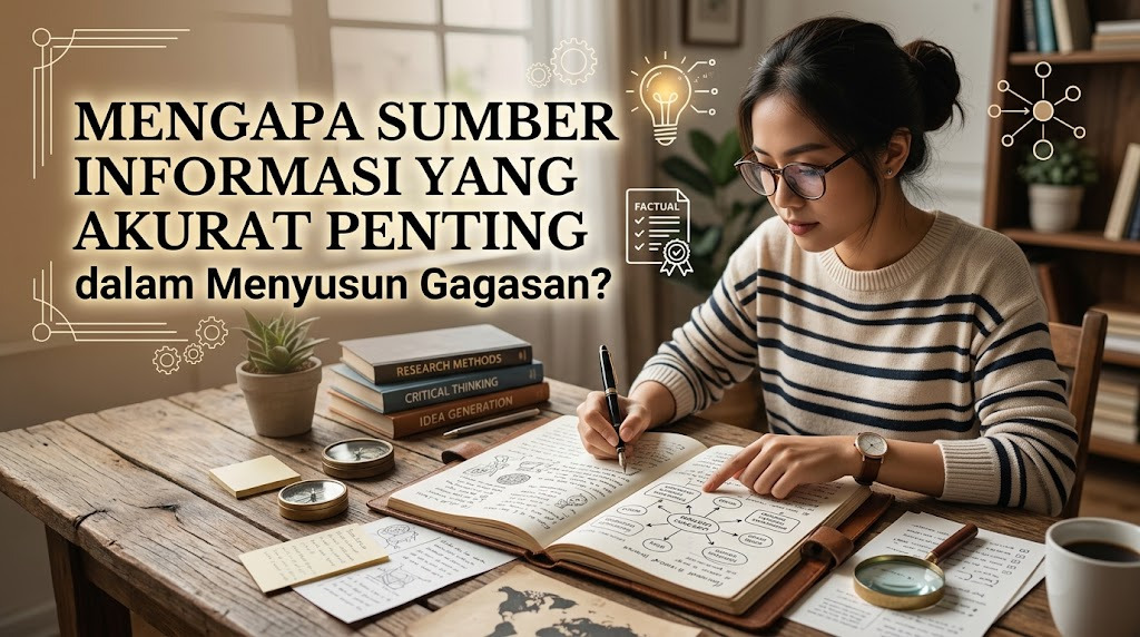 Mengapa Sumber Informasi yang Akurat Penting dalam Menyusun Gagasan?