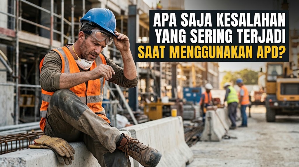 Apa Saja Kesalahan yang Sering Terjadi Saat Menggunakan APD?