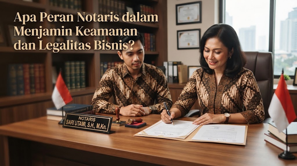 Apa Peran Notaris dalam Menjamin Keamanan dan Legalitas Bisnis?